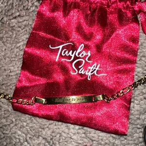 Taylor Swift Gold Invisible String Bracelet Folklore